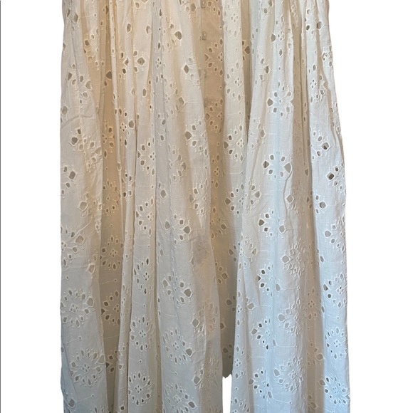 House of Harlow 1960 Boho Ivory Eyelet Peasant Dress - Picture 3 of 15